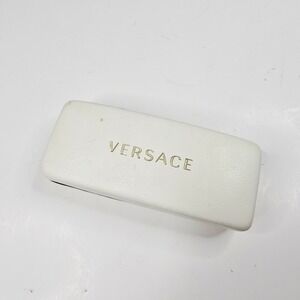 Versace Sunglasses Case Authentic Designer Eyewear Protector White